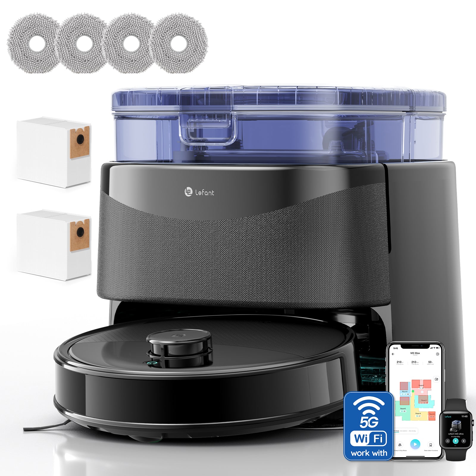 Lefant M3 Series Robot Vacuum
